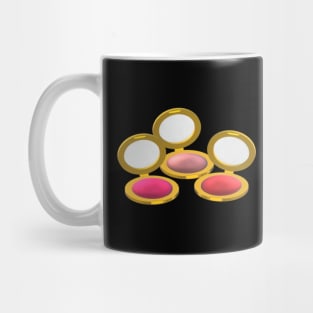 Blush Trio (Black Background) Mug